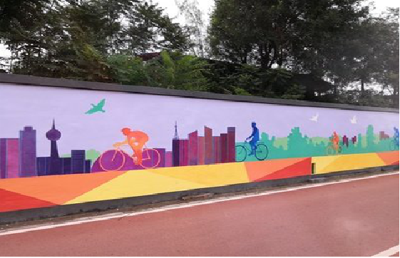 连云港墙体彩绘-围墙