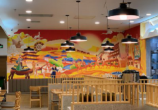 连云港商业空间彩绘介绍。