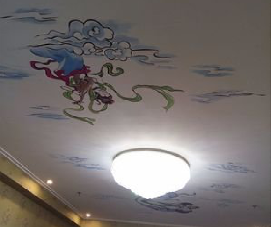 连云港如何快速绘制天花板上的手绘墙？